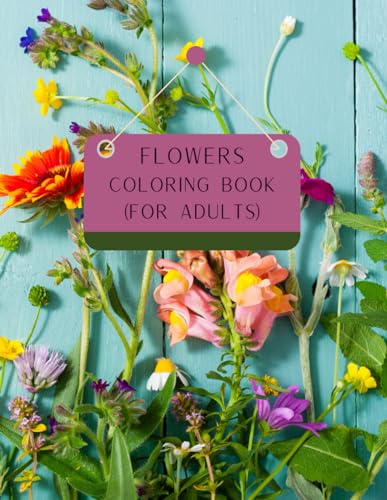 Blooms in Harmony: An A4 Coloring Haven for Floral Enthusiasts: A4, 50 pages von Independently published